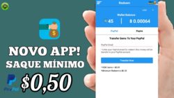 Ganhe dinheiro no paypal saque mínimo $0,50 – take money