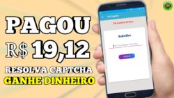 Ganhe dinheiro resolvendo captcha – click to earn