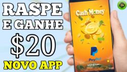 Ganhe $20 dólares no paypal raspando – cash money