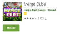 Baixe merge cube direto na playstore