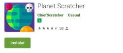 Baixe Planet scratcher direto na playstore