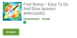 Baixe fruit bônus direto na playstore