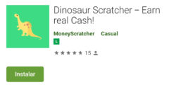 Baixe dinosaur scratcher direto na playstore