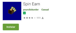 Baixe spin earn direto na playstore