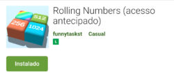 Baixe rolling numbers direto na playstore